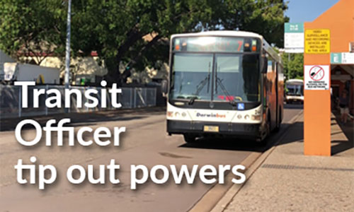 Transit Officer tip out powers