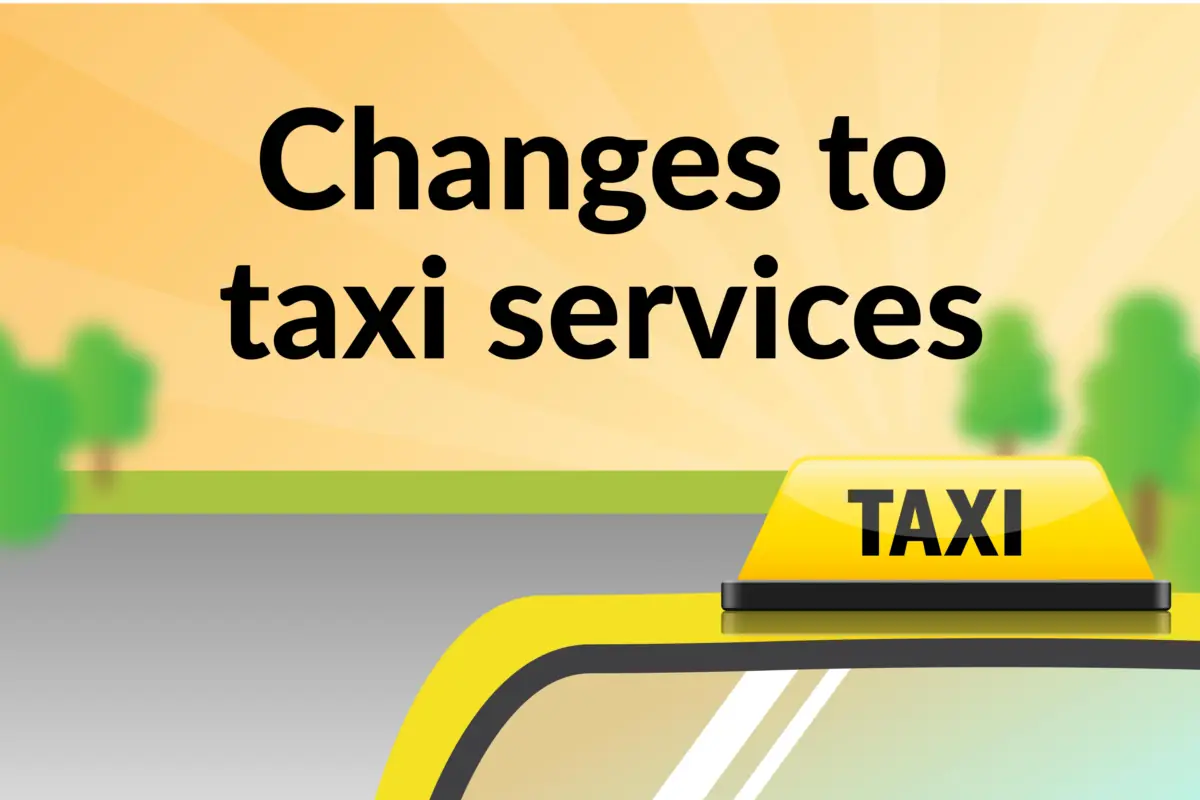 Changes to taxi reform 