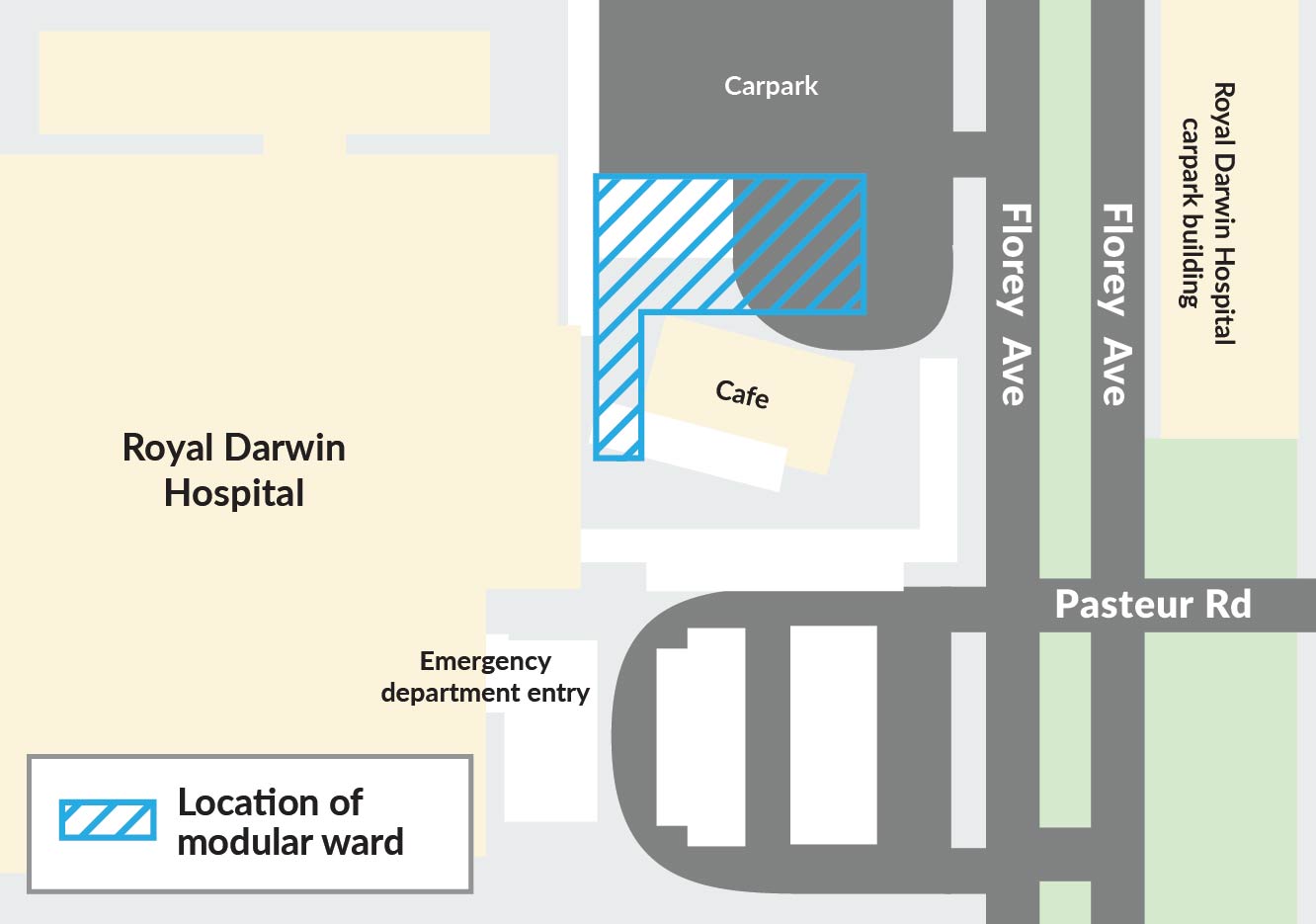 Royal Darwin Hospital 32 bed ward