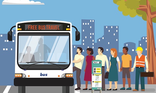 Free public bus travel