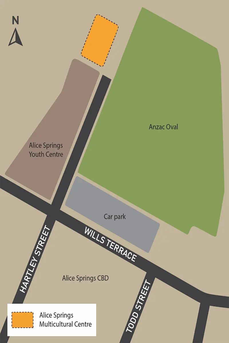 alice springs road map
