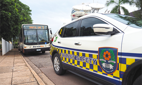 Use of capsicum spray by transit officers